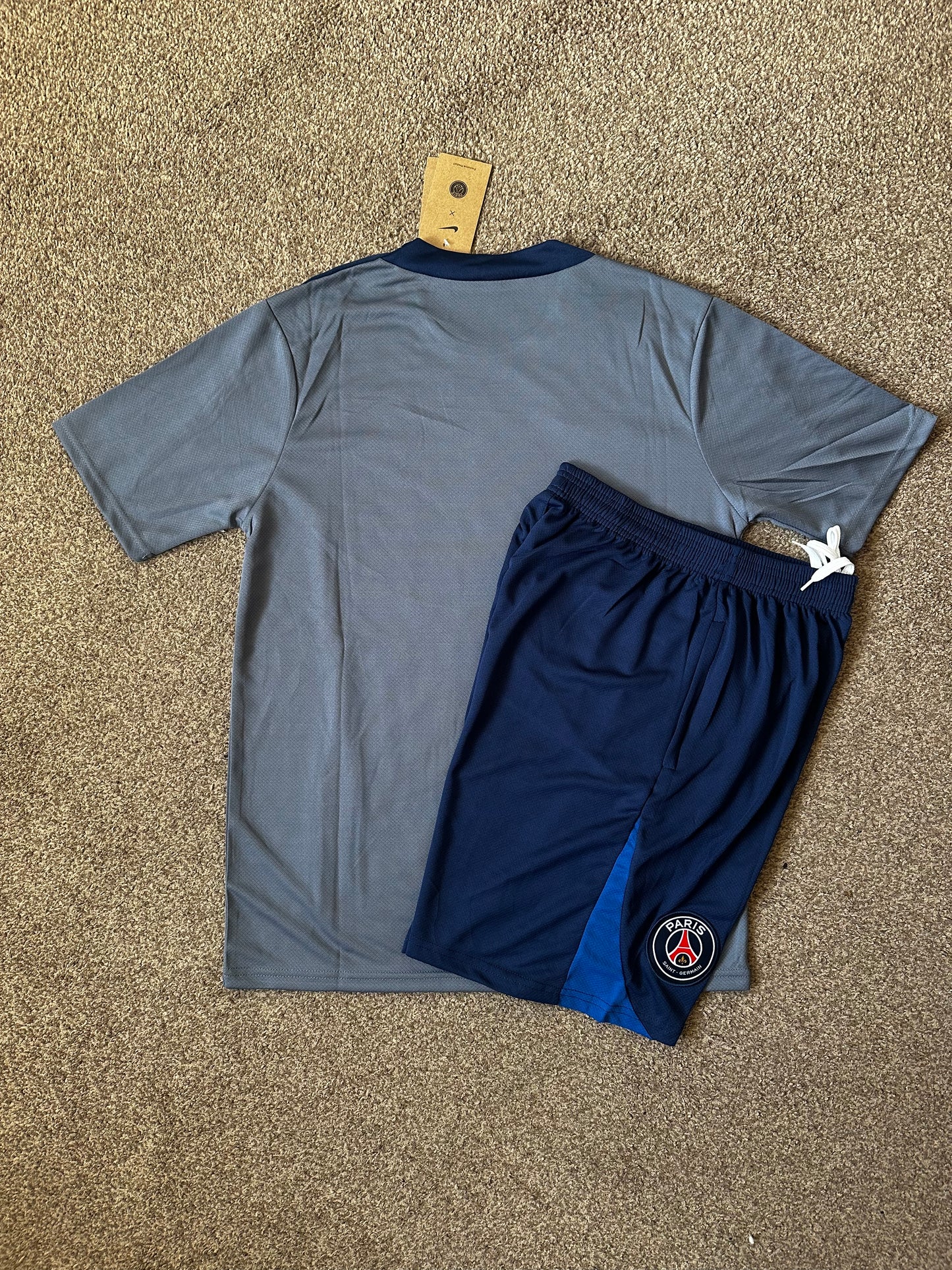 PSG 2025/26 Grey & Navy Training Set