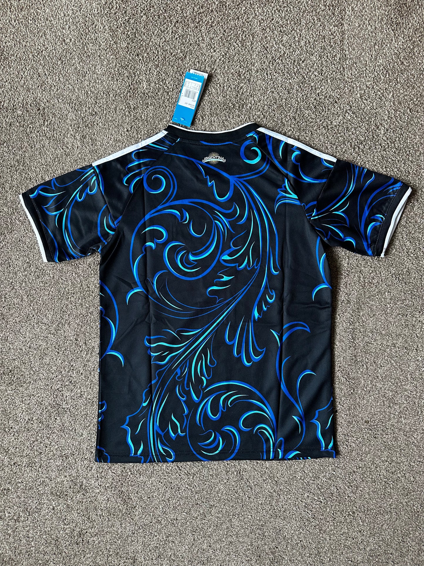 Argentina 2026 Away Shirt - Black/Blue