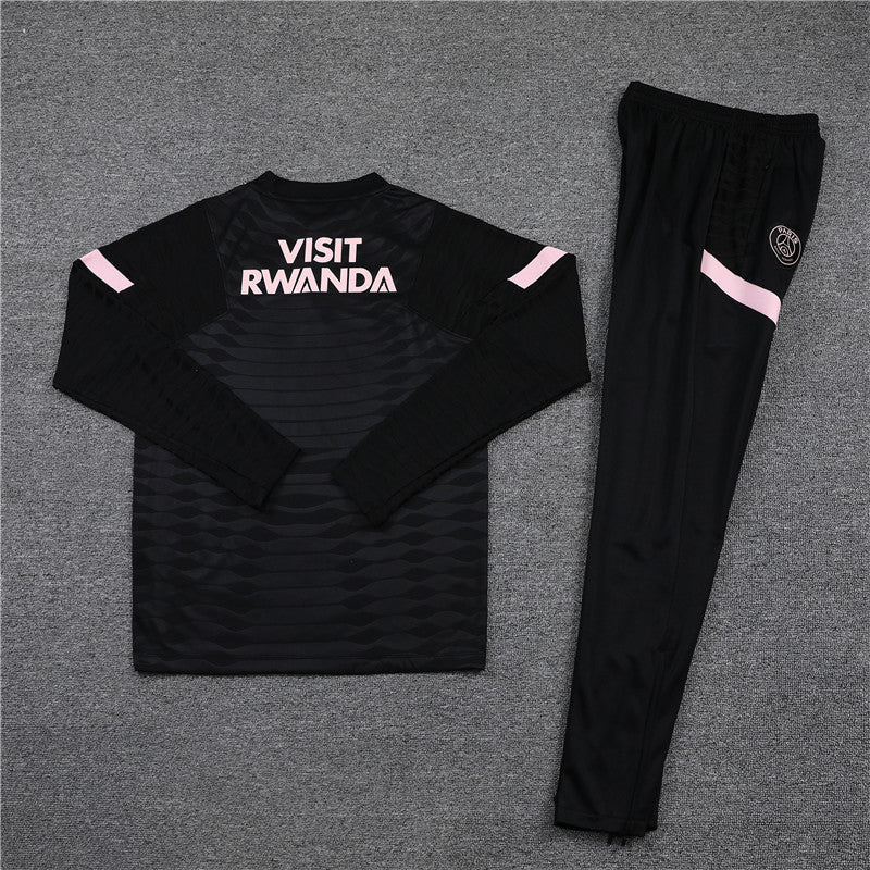 PSG Tracksuit 21/22 - Black/Pink