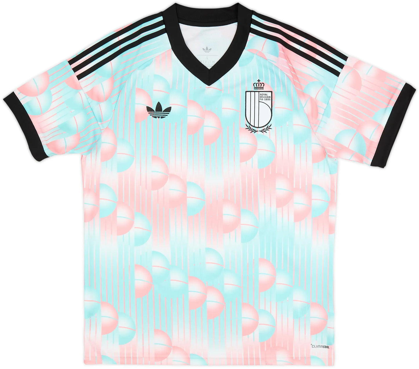 Belgium 2026 Away Jersey - Frozen Blue/Pink