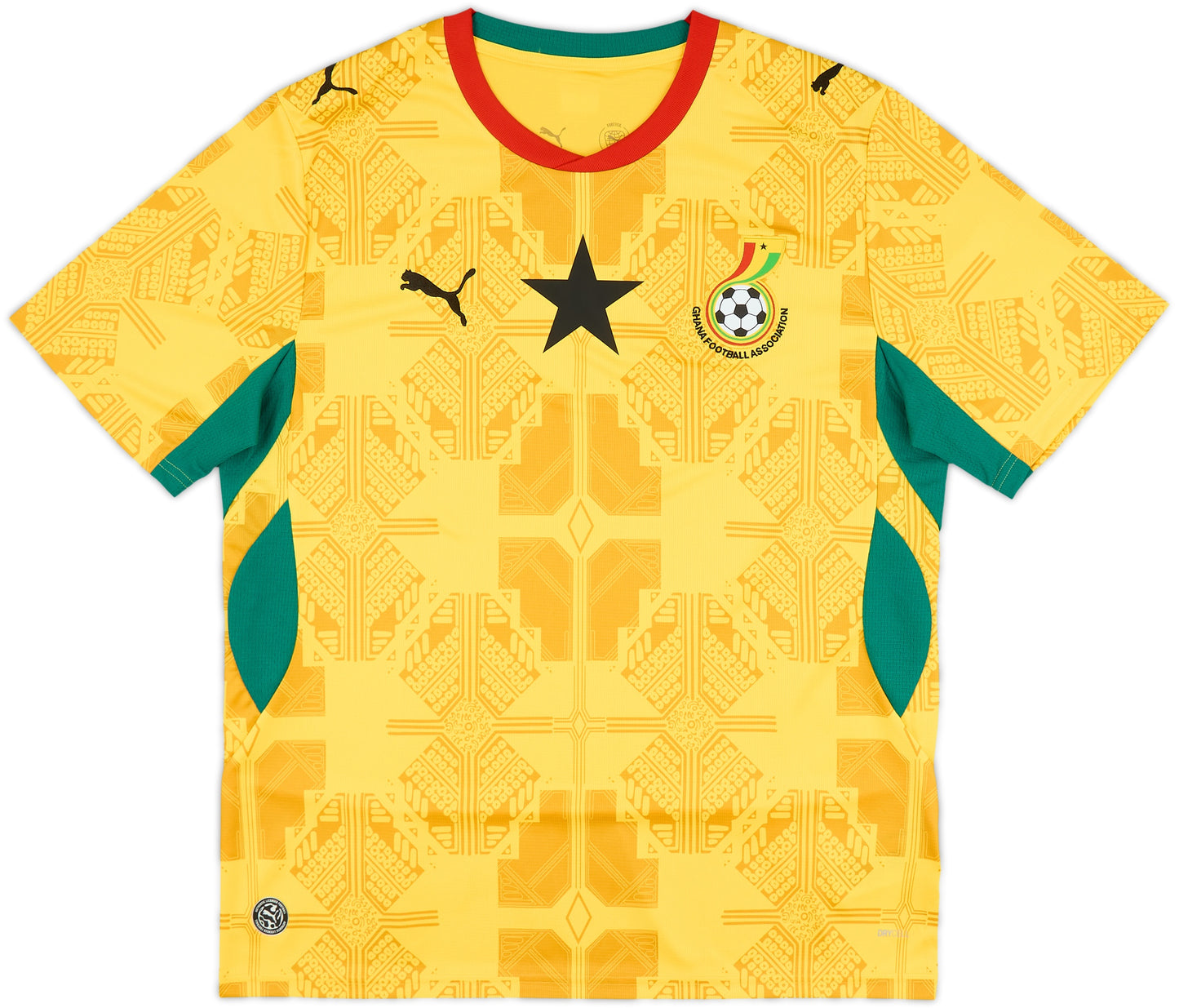 Ghana 2026 Away Jersey – Yellow/Gold