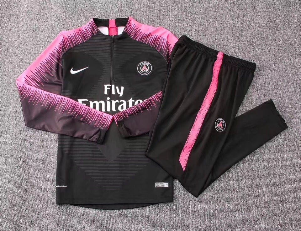 PSG Tracksuit 18/19 - Black/Pink