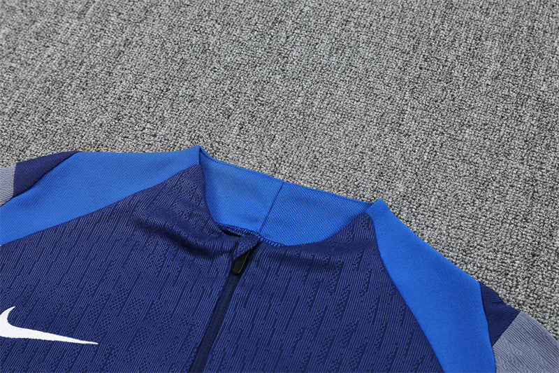 PSG Kids Tracksuit 25/26 - Navy blue/Blue