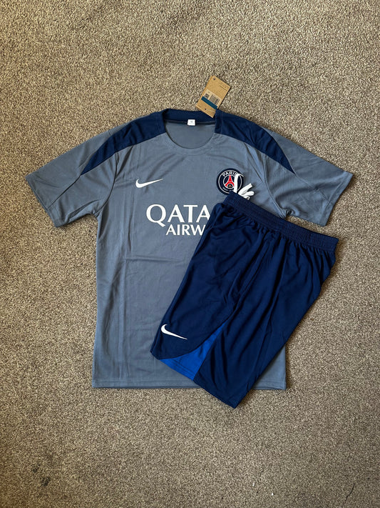 PSG 2025/26 Grey & Navy Training Set