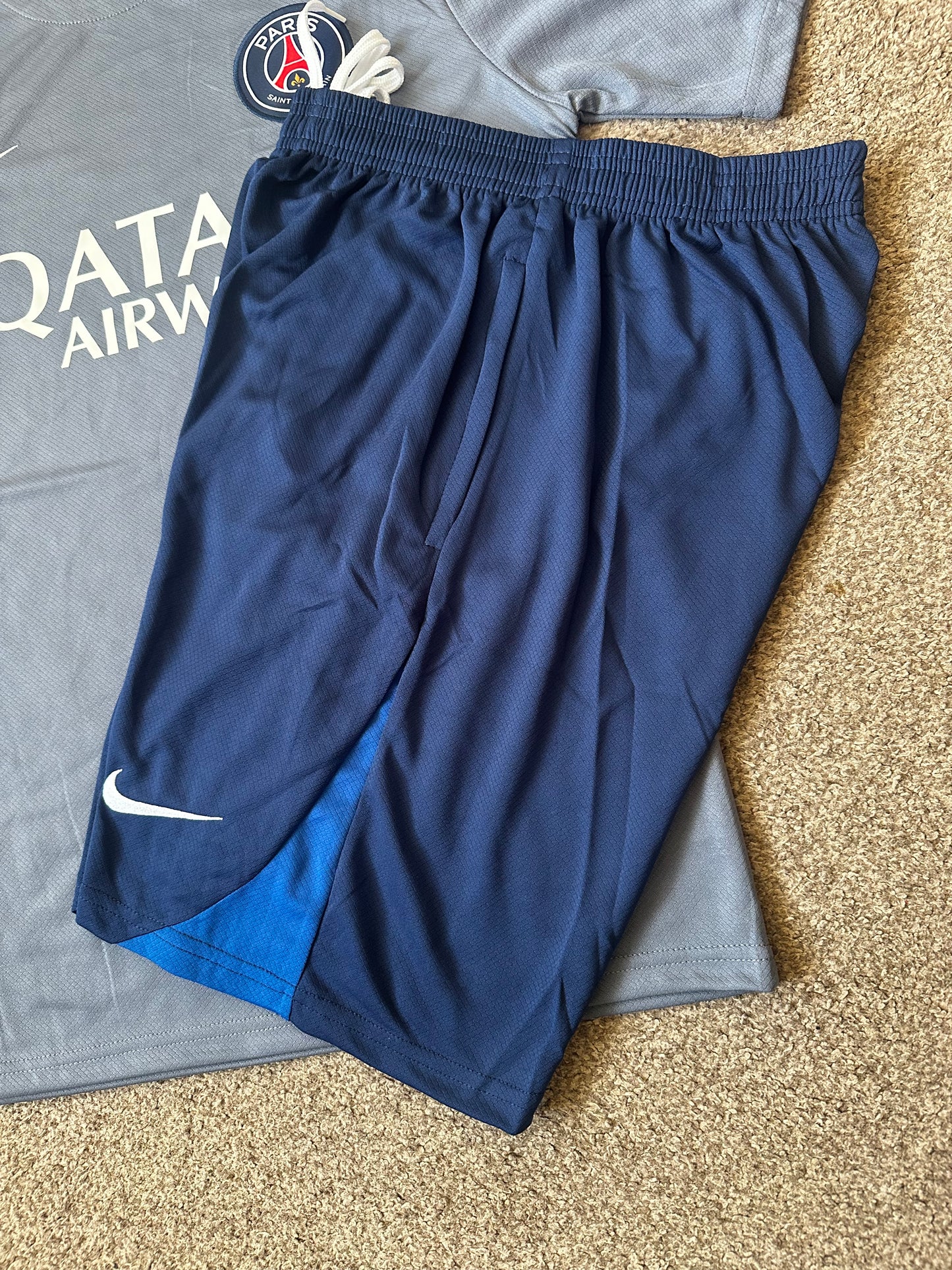 PSG 2025/26 Grey & Navy Training Set