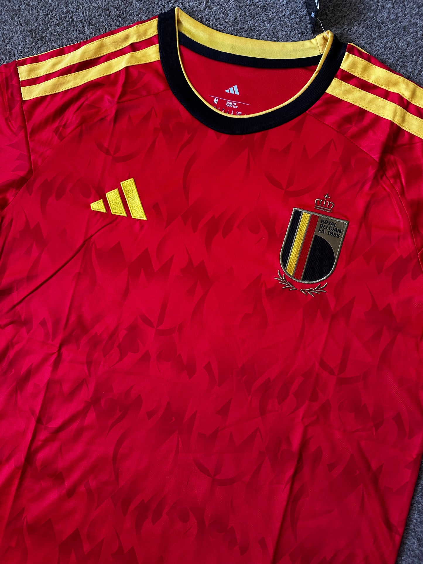 Belgium 2026 Home Jersey - Red/Yellow