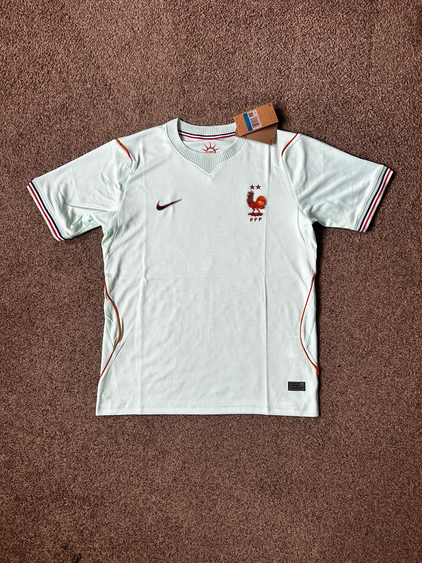 France 2026 Away Jersey - Mint/White