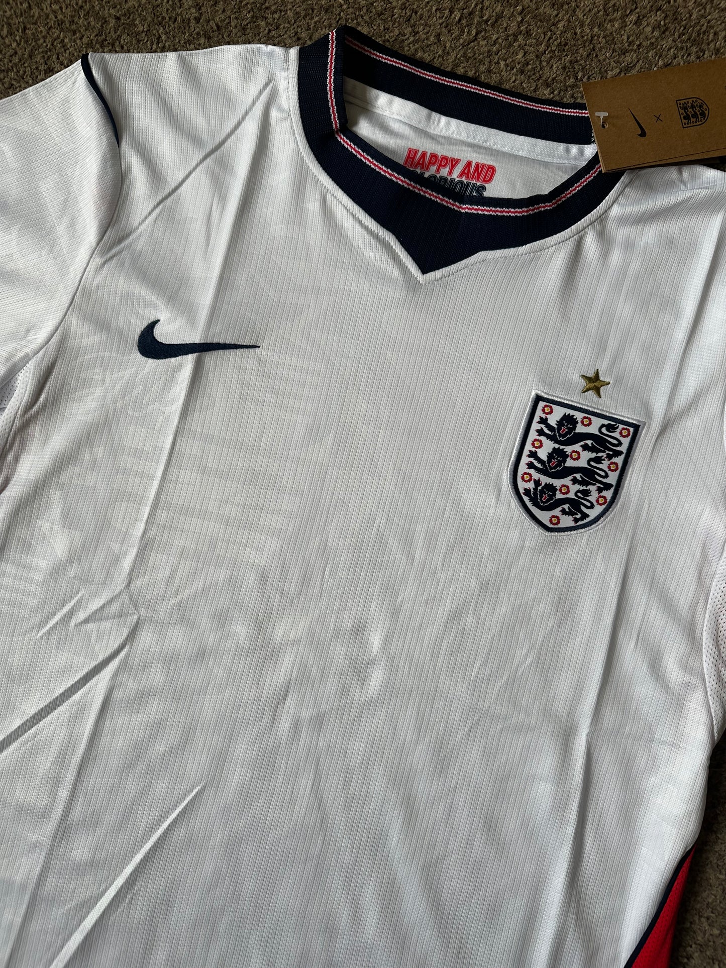 England 2026 Home Jersey - White/Black