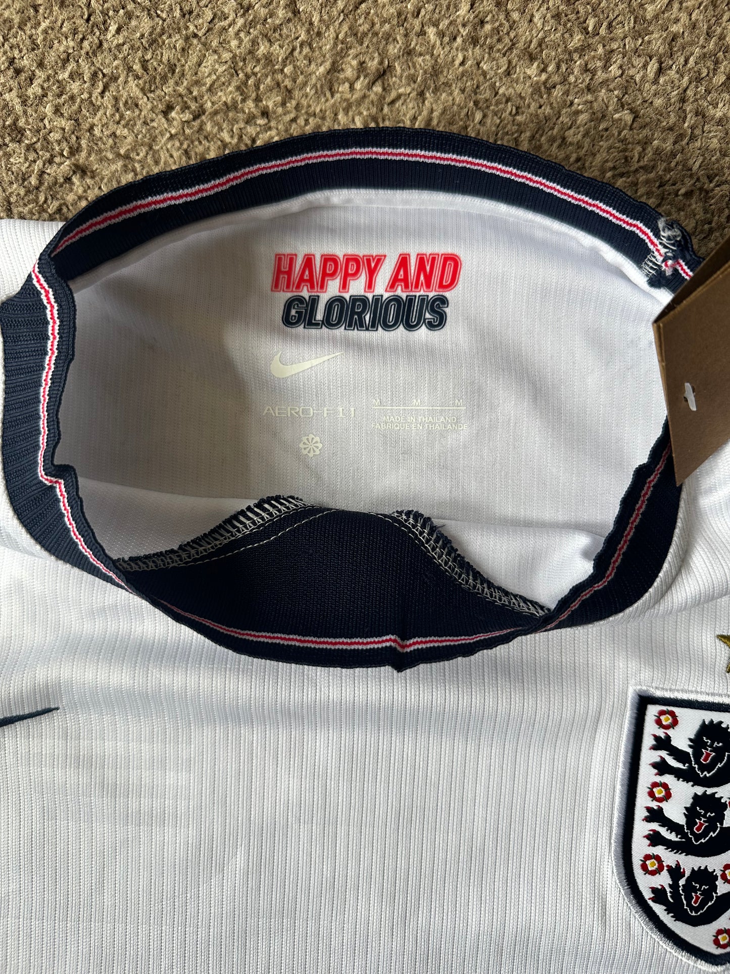 England 2026 Home Jersey - White/Black