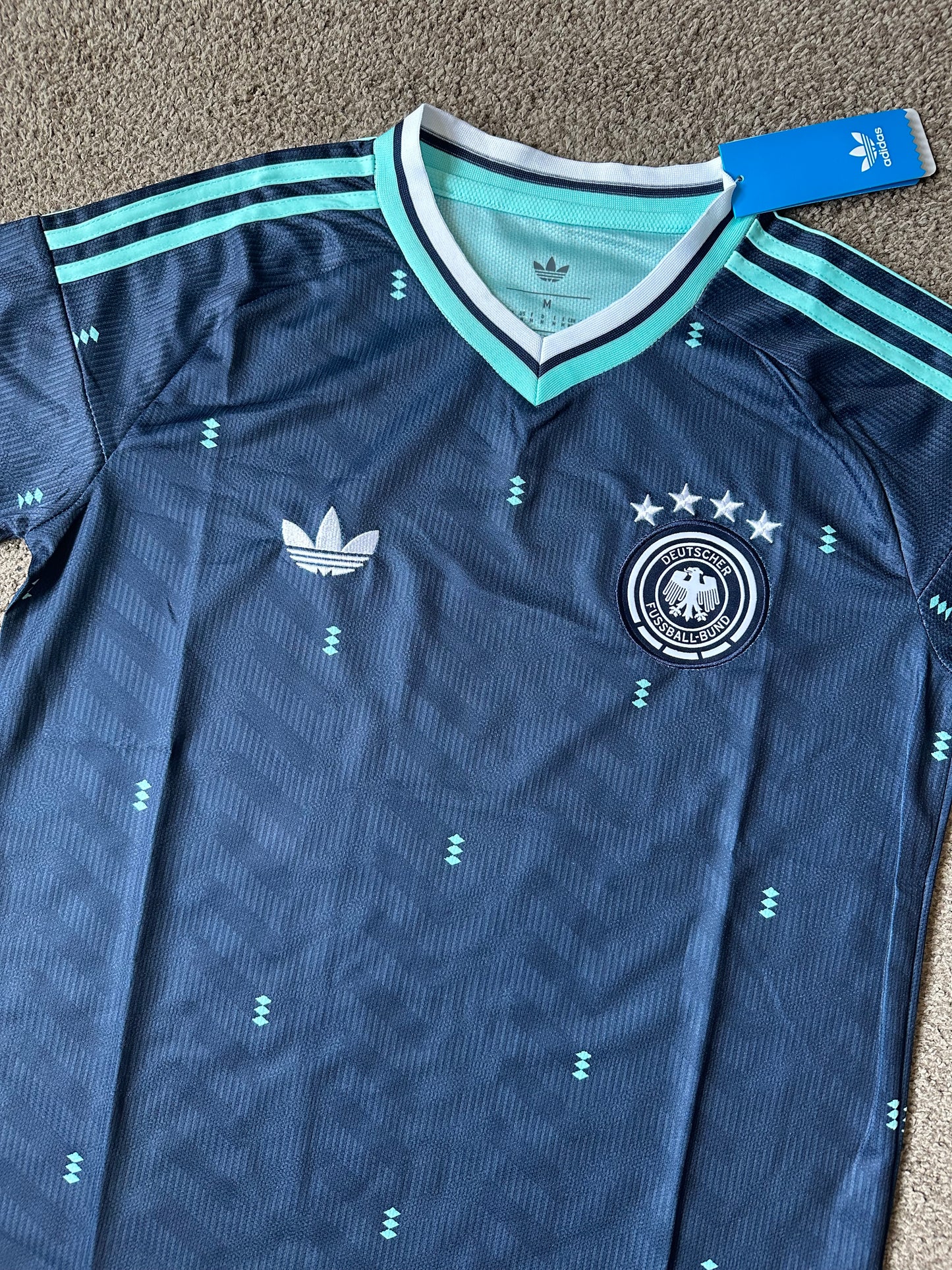 Germany 2026 Away Jersey - Navy/Mint
