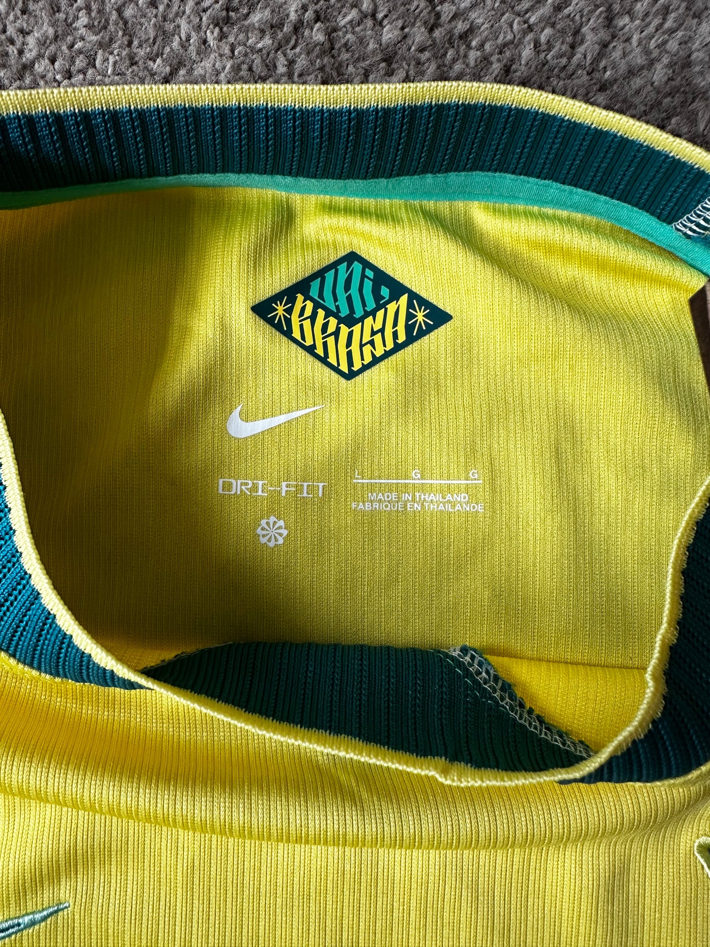 Brazil 2026 Home Jersey - Yellow/Teal