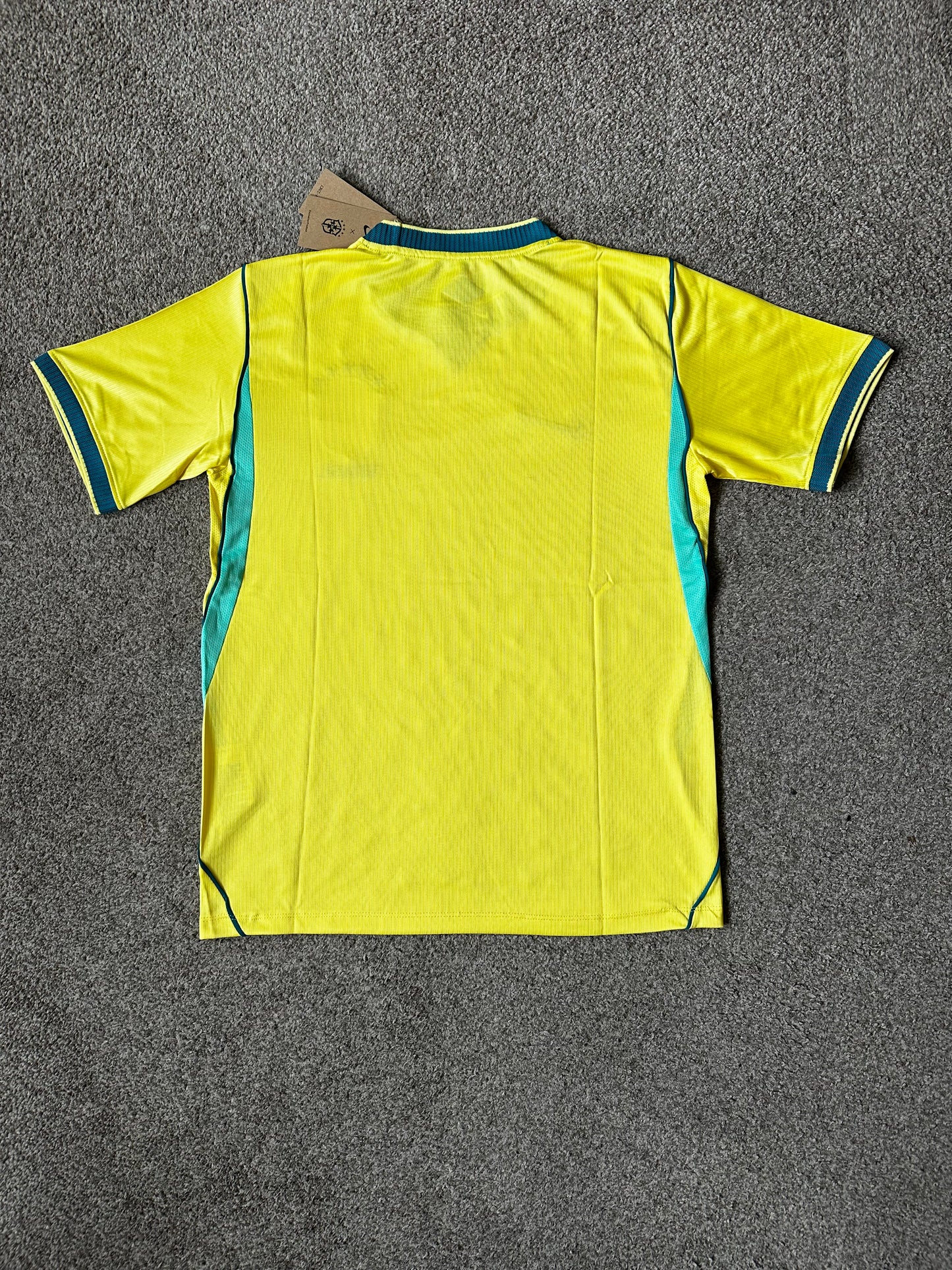 Brazil 2026 Home Jersey - Yellow/Teal
