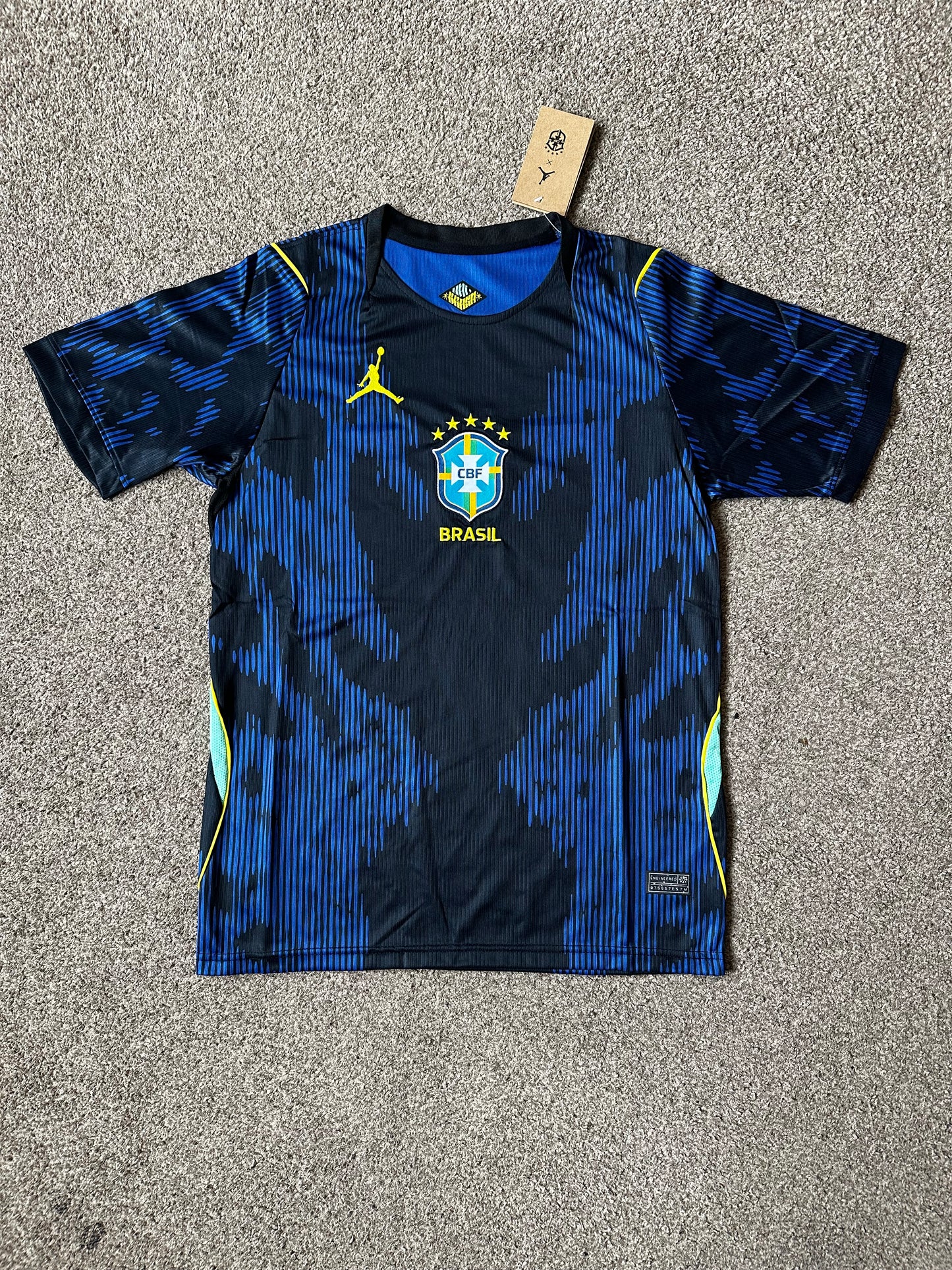 Brazil 2026 Away Shirt - Black/Blue