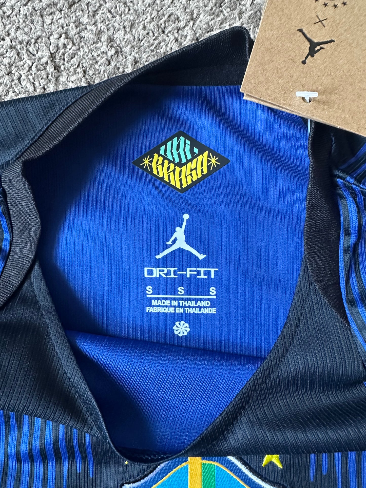 Brazil 2026 Away Shirt - Black/Blue
