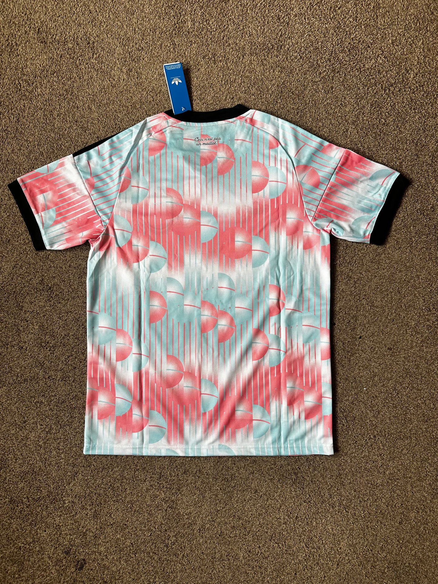 Belgium 2026 Away Jersey - Frozen Blue/Pink