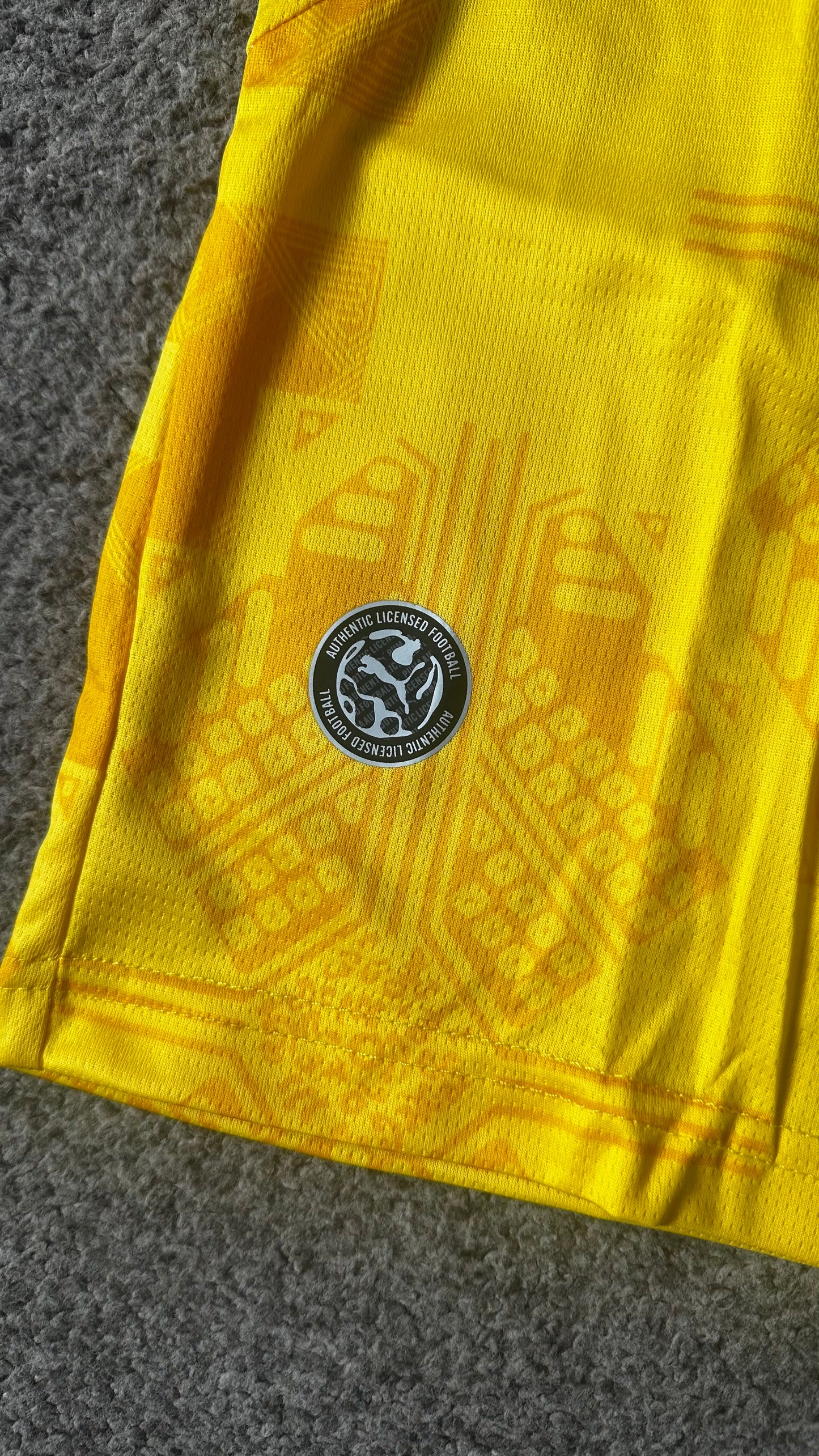 Ghana 2026 Away Jersey – Yellow/Gold