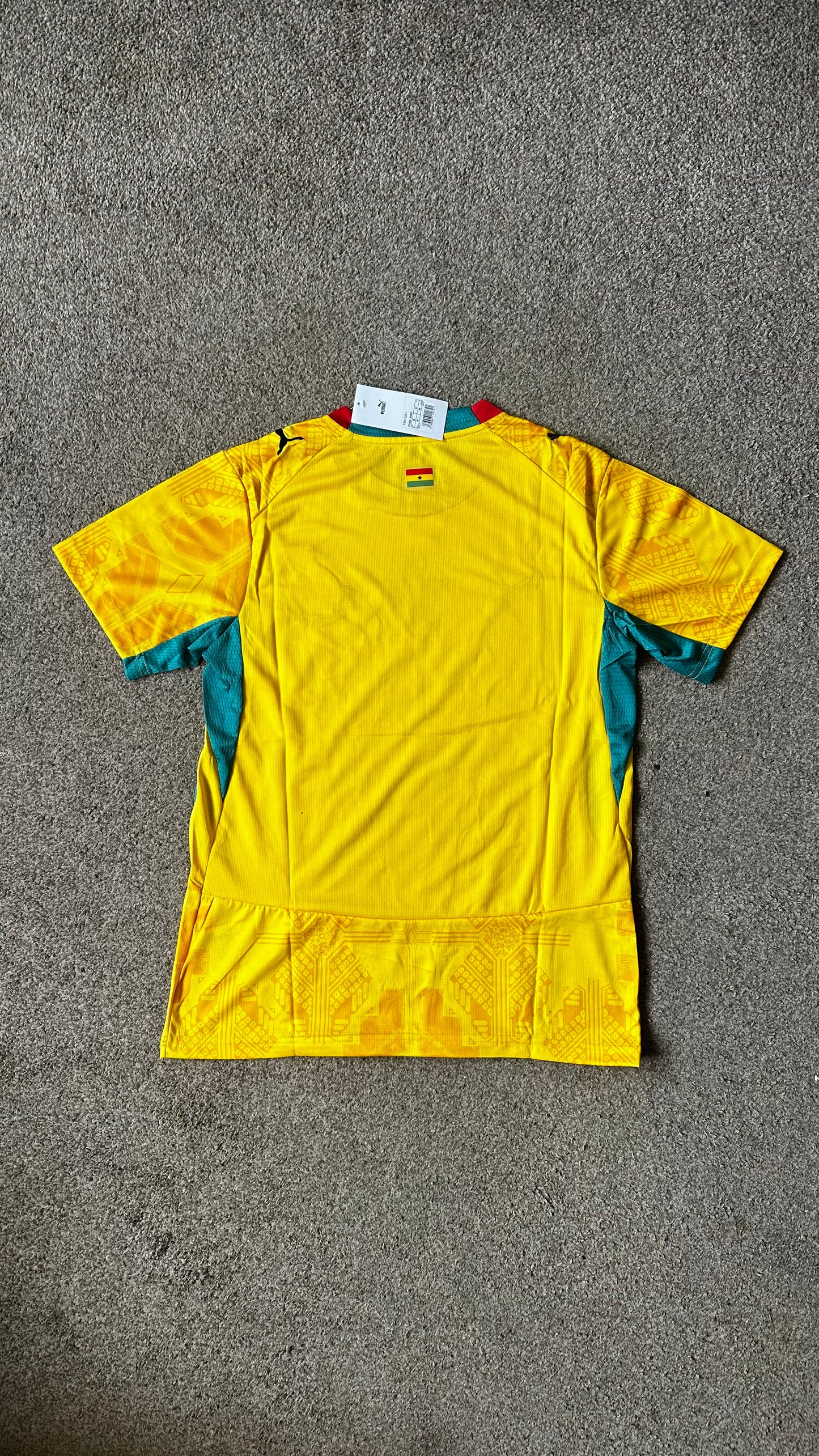 Ghana 2026 Away Jersey – Yellow/Gold