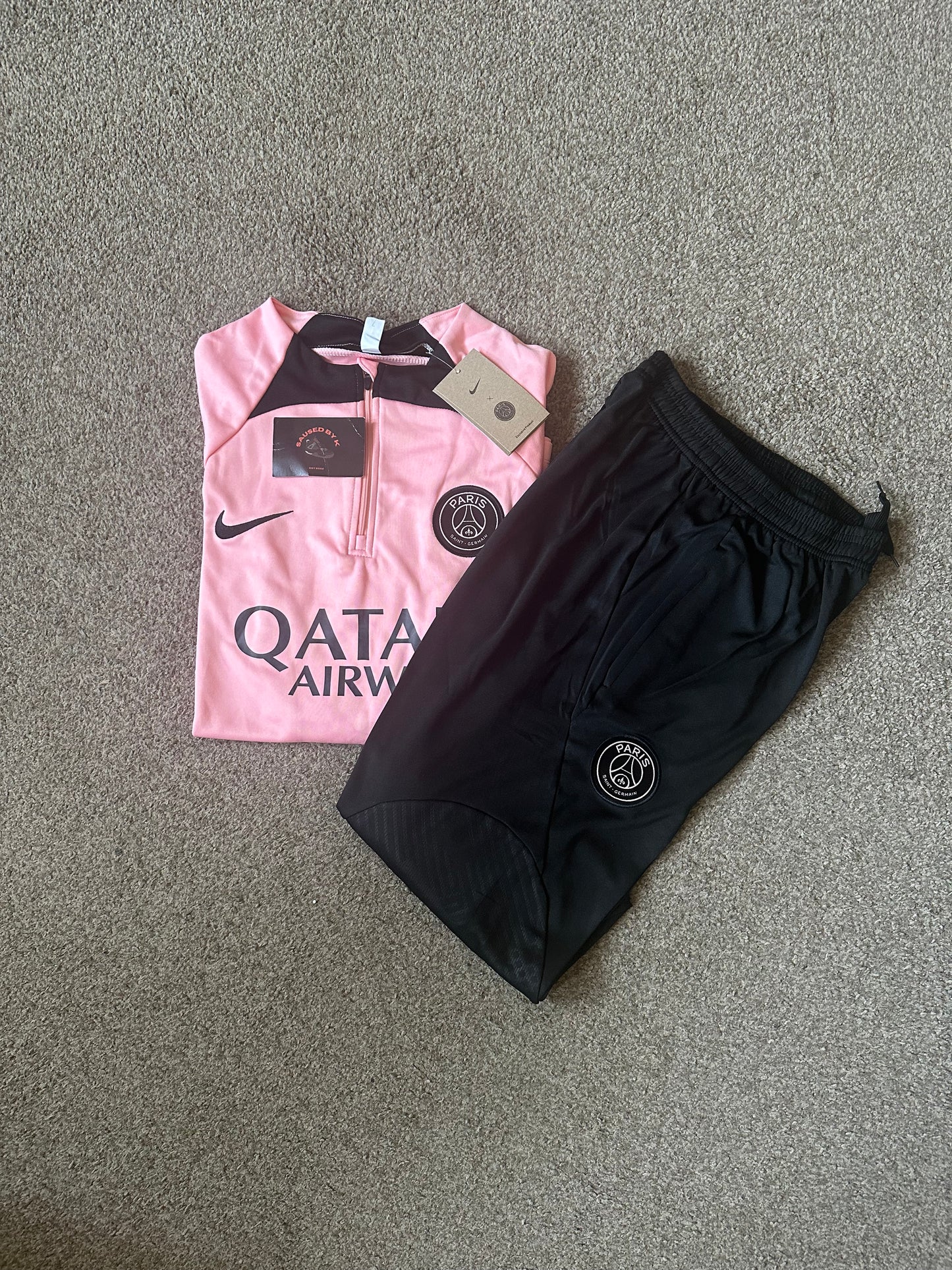 PSG Tracksuit 23/24 - Pink/Black