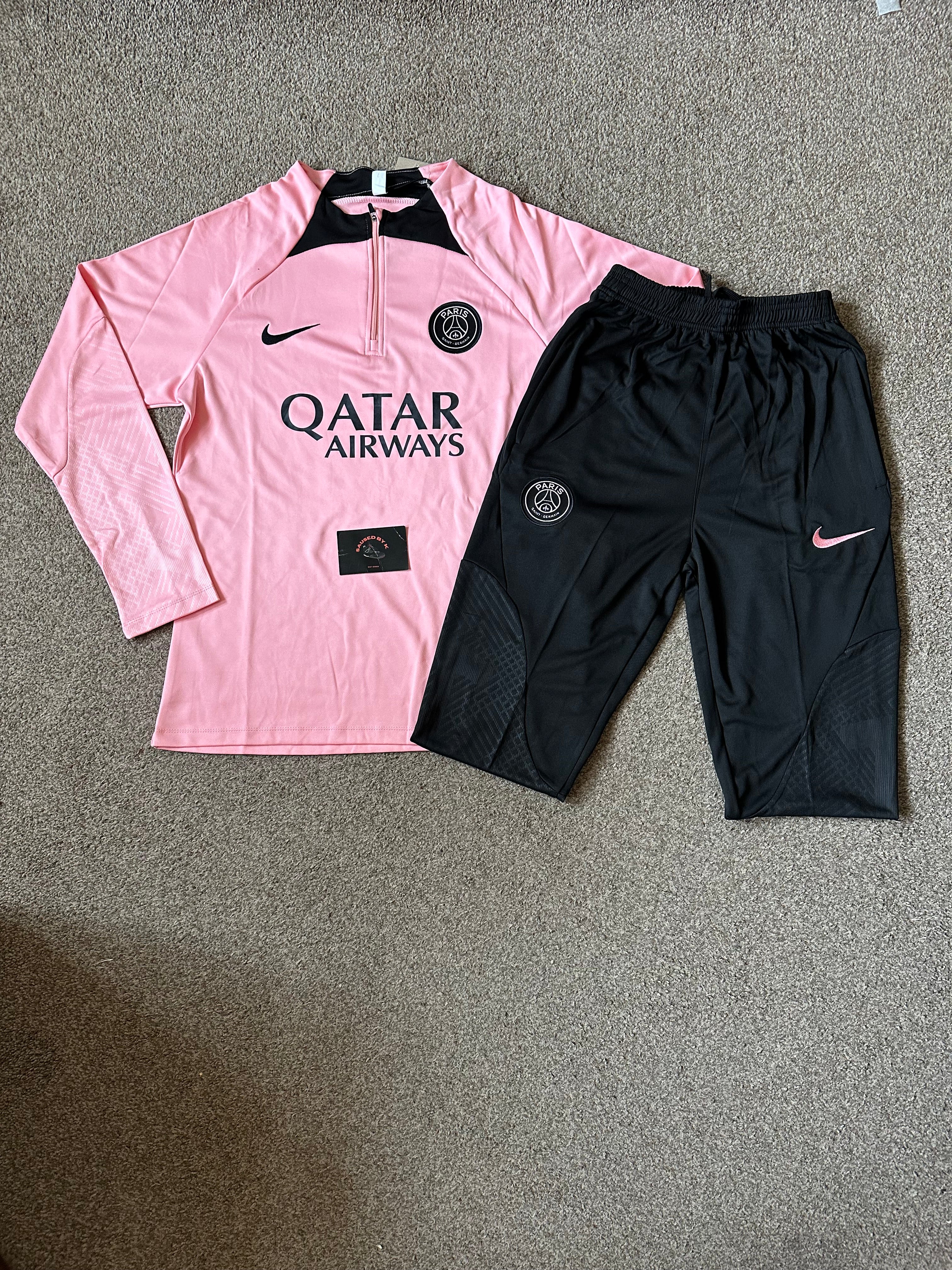 psg pink and purple tracksuit