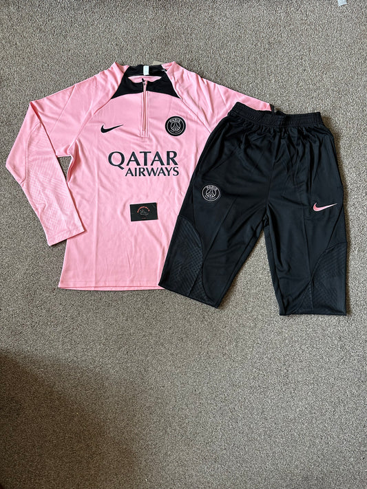 PSG Tracksuit 23/24 - Pink/Black
