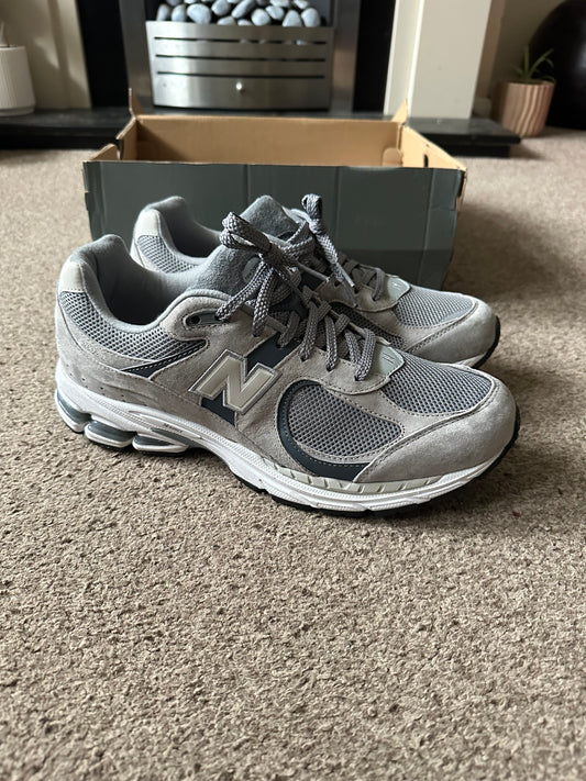 2002r New Balance Mens Trainers Uk Steel Lead - Grey