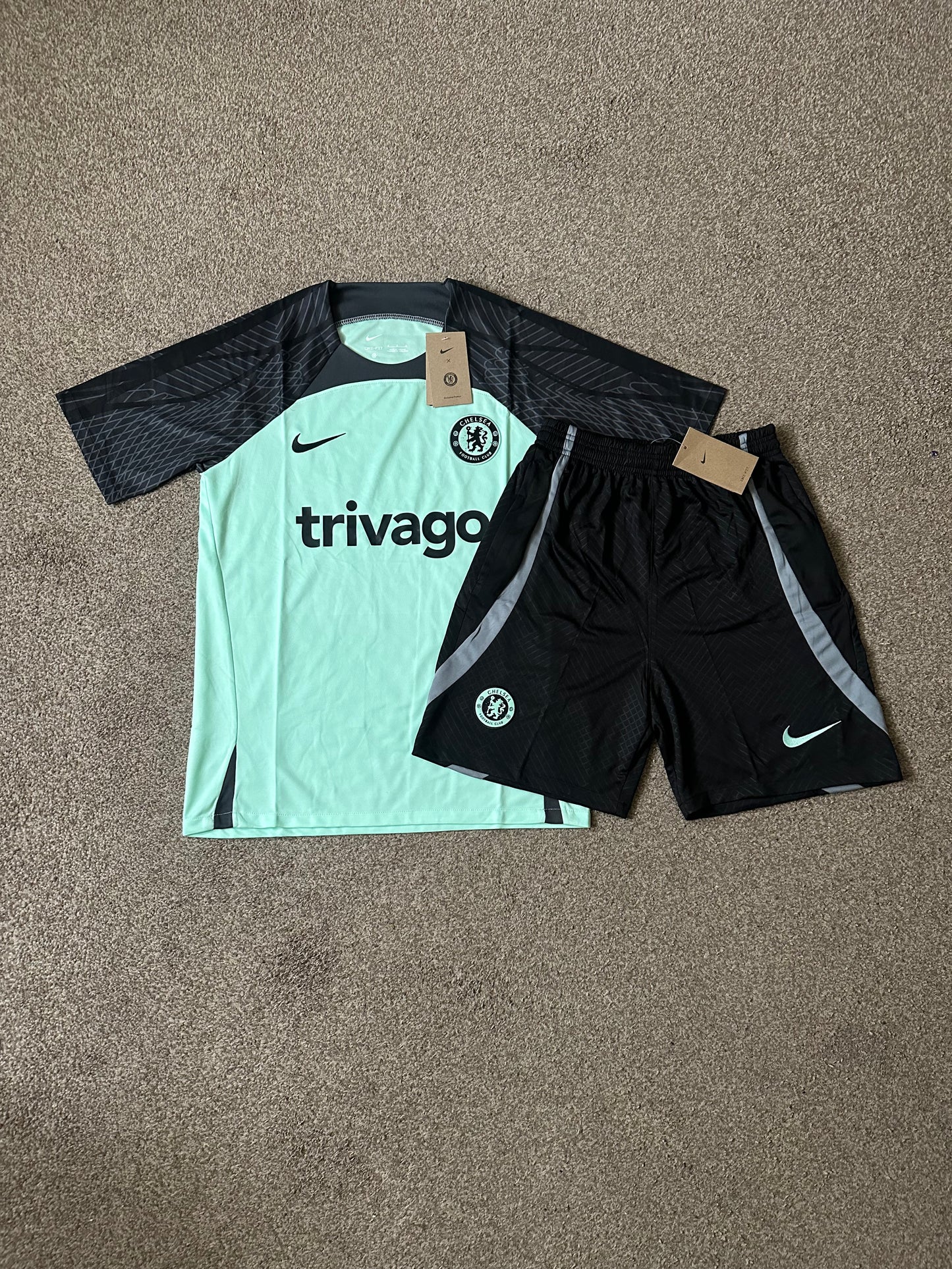 Chelsea Top & Shorts Set - Mint Green