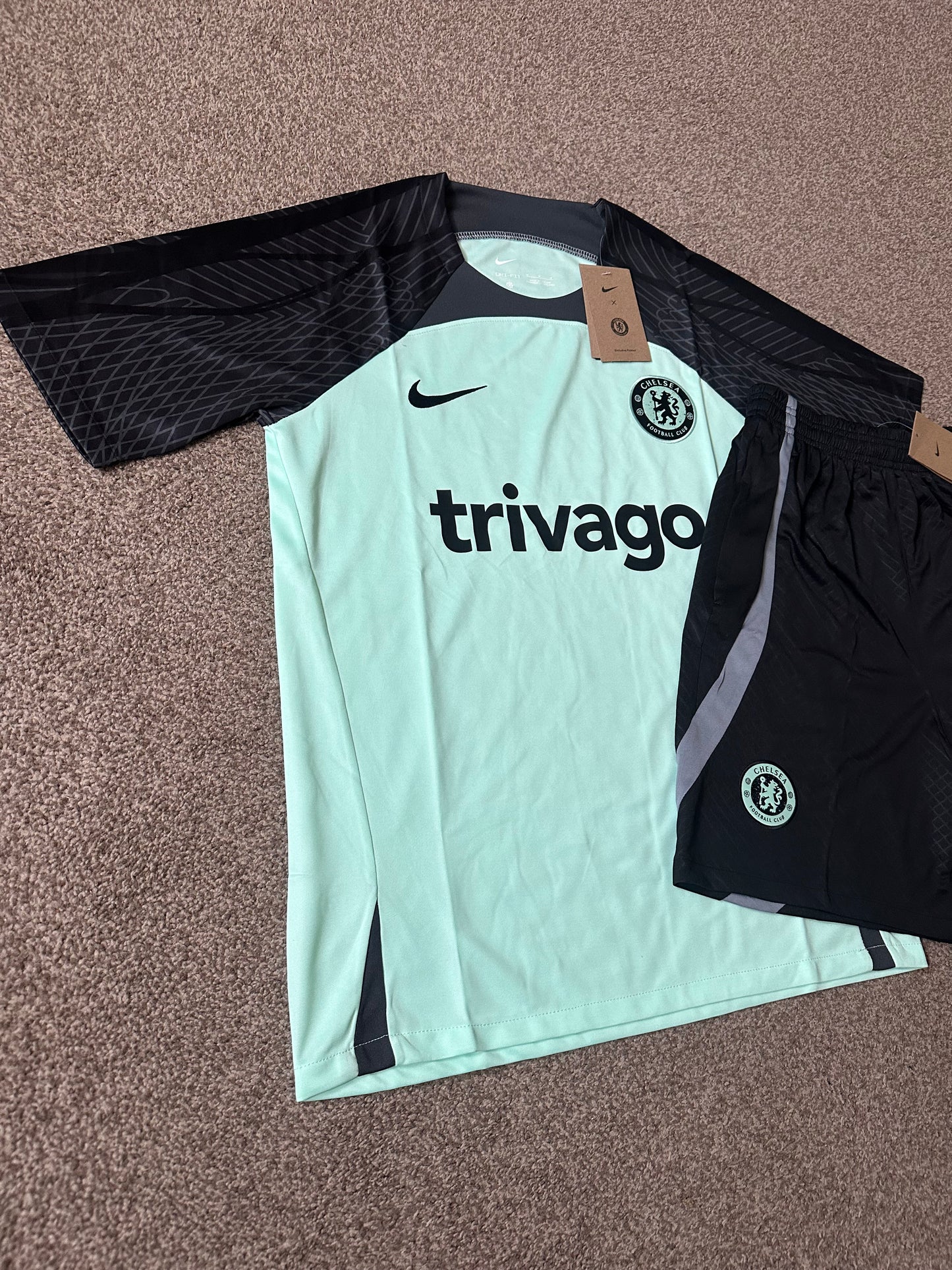 Chelsea Top & Shorts Set - Mint Green