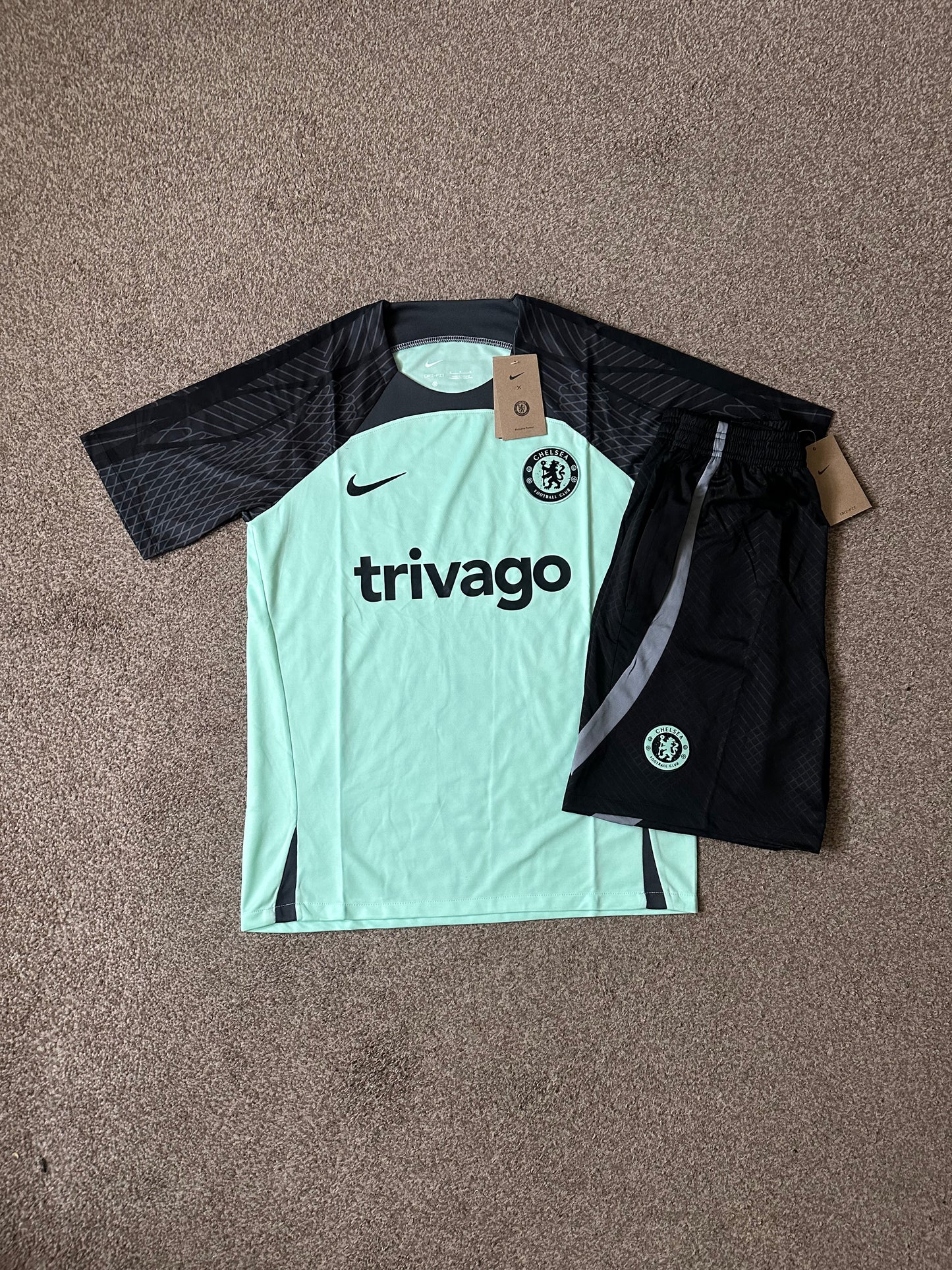 Chelsea Top & Shorts Set - Mint Green