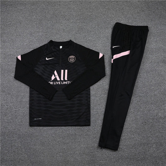 PSG Tracksuit 21/22 - Black/Pink