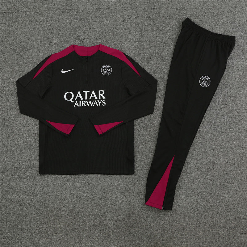 PSG Tracksuit 24/25 - Black/Red