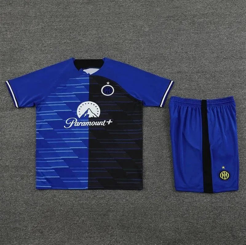 Inter Milan Top & Shorts Set - Blue/Black