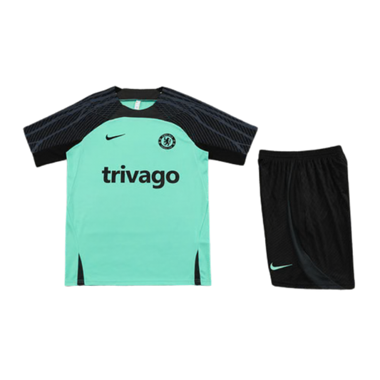 Chelsea Top & Shorts Set - Mint Green