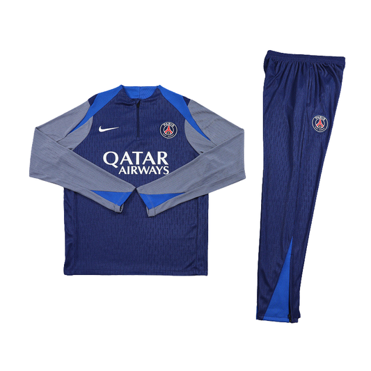 PSG Kids Tracksuit 25/26 - Navy blue/Blue