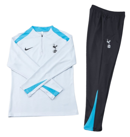 Tottenham Hotspur Tracksuit 24/25 - Light Grey/Baby Blue