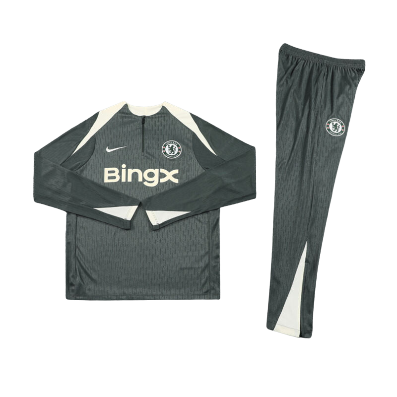 Chelsea Kids Tracksuit 25/26 - Dark Green