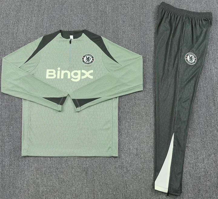 Chelsea Kids Tracksuit 25/26 - Dark Green